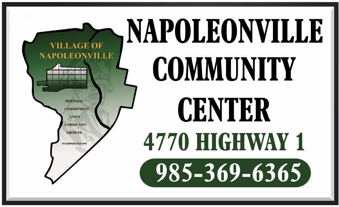 Community Center Sign